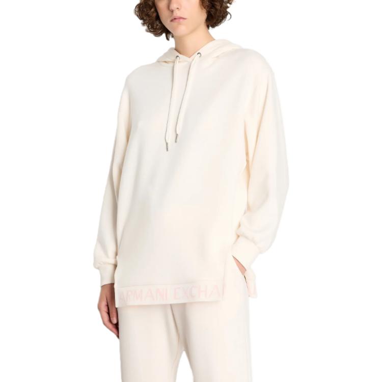 Lookbook (W) Armani Exchange FW23 徽標印花連帽側開衩上衣 6RYM61-YJEGZ-1130