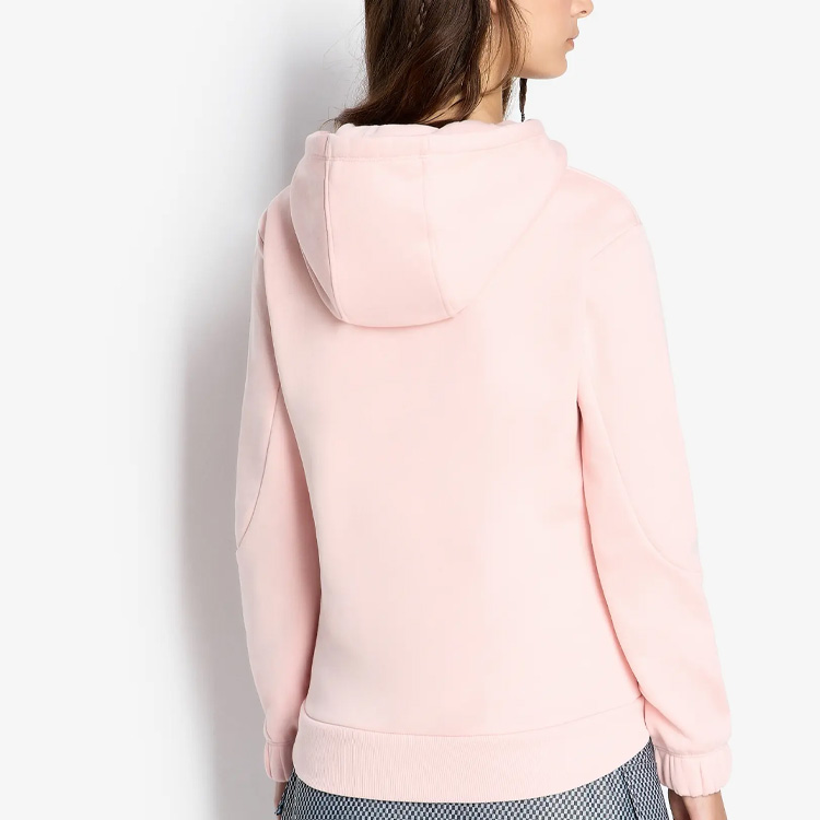 Shop (W) Armani Exchange FW23 粉色標誌印花連帽長袖休閒衛衣 6RYM24-YJEFZ-7415