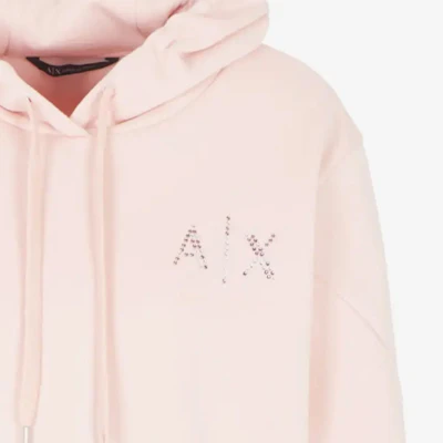 (W) Armani Exchange FW23 粉色標誌印花連帽長袖休閒衛衣 6RYM24-YJEFZ-7415 Sizing (W) Armani Exchange FW23 粉色標誌印花連帽長袖休閒衛衣 6RYM24-YJEFZ-7415