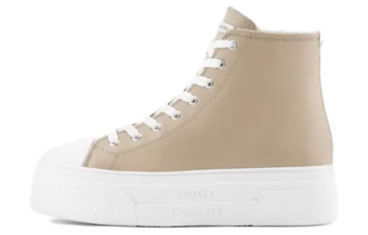 (Women) Armani Exchange High-Top Sneaker 'Light Brown Leather' XDZ021XV571100772