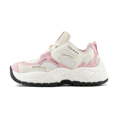 (W) Armani Exchange High-Top 'Pink White'