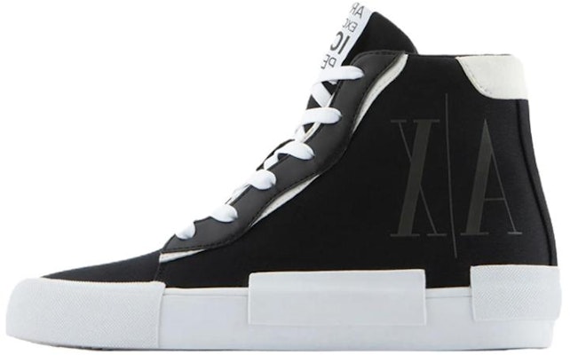 (Women) Armani Exchange Icon High-Top 'Black' XDZ022XV573100002 Buy (Women) Armani Exchange Icon High-Top 'Black' XDZ022XV573100002