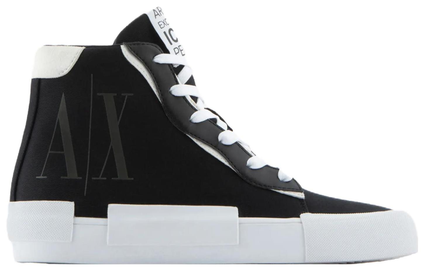 (W) Armani Exchange Icon High-Top 'Black' 圖 2