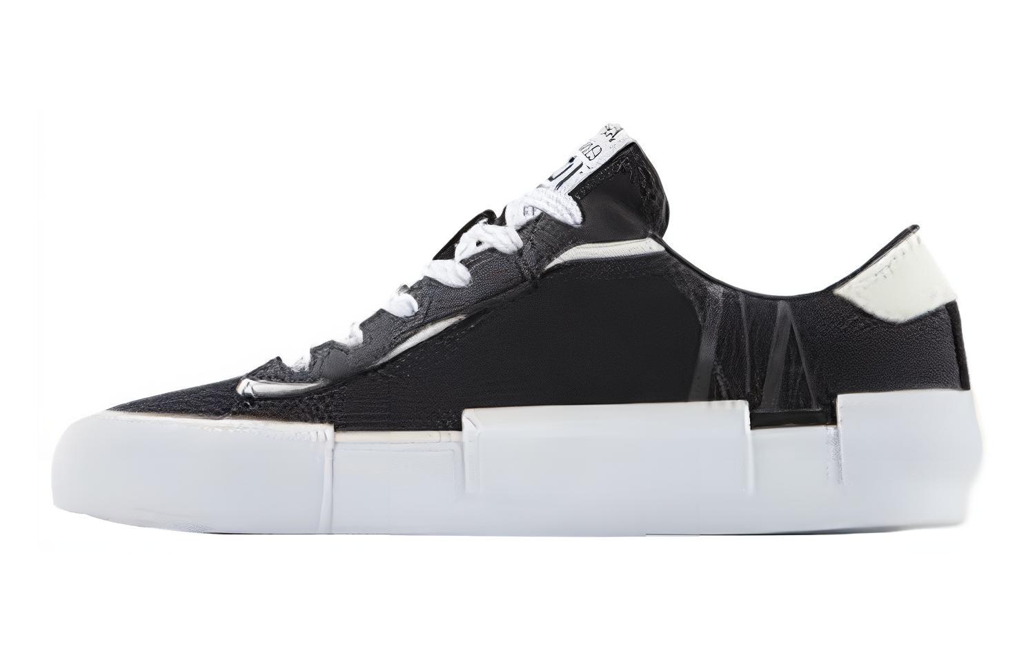 (W) Armani Exchange Icon Low 'Black CMFT'