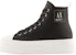 (W) Armani Exchange Kulit Tinggi Bertali 'Fesyen Hitam' XDZ025XV694100002
