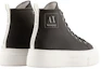 Lookbook (W) Armani Exchange Leder High-Top Schnürer ''Schwarze Mode'' XDZ025XV694100002