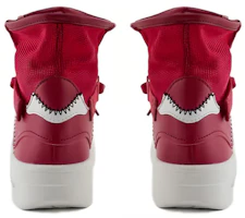 Shop (W) A|X レッドレザーハイカットスニーカー XDZ031XV7291K621