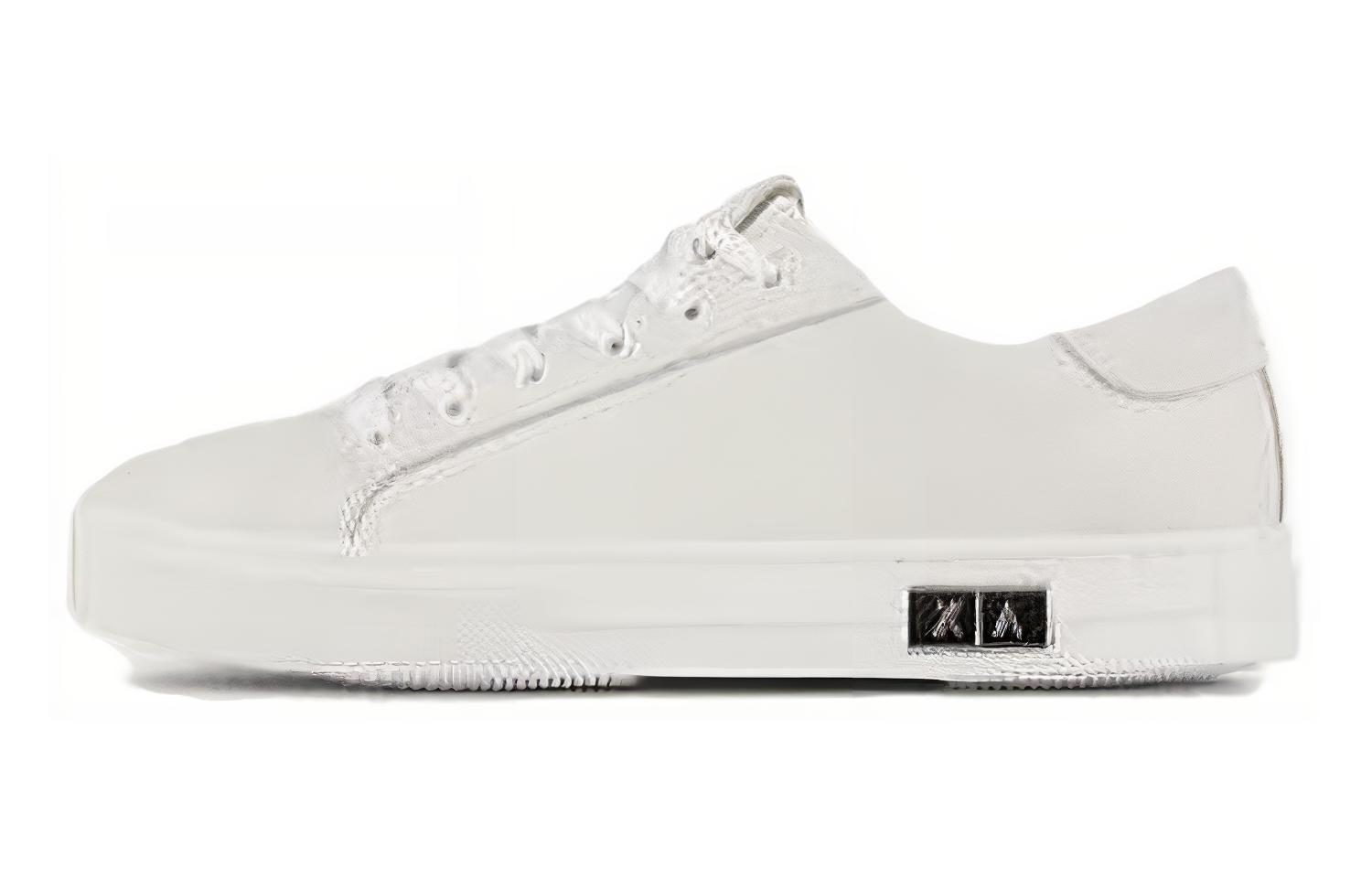 Buy (W) Armani Exchange Sepatu Kulit Low Top 'Putih Nyaman Kasual' XDX027XCC141A222