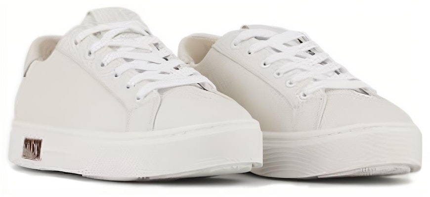 (Women) Armani Exchange Leather Low Top 'White Comfort Casual' XDX027XCC141A222 Order (Women) Armani Exchange Leather Low Top 'White Comfort Casual' XDX027XCC141A222