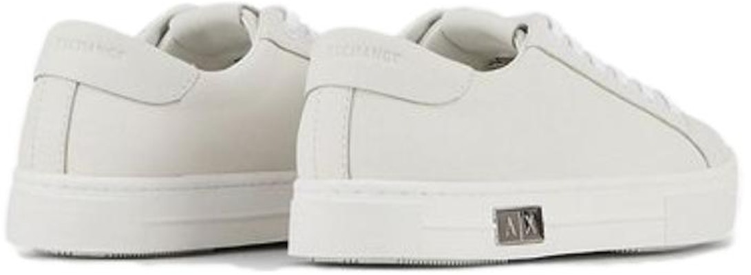 (Women) Armani Exchange Leather Low Top 'White Comfort Casual' XDX027XCC141A222 Lookbook (Women) Armani Exchange Leather Low Top 'White Comfort Casual' XDX027XCC141A222