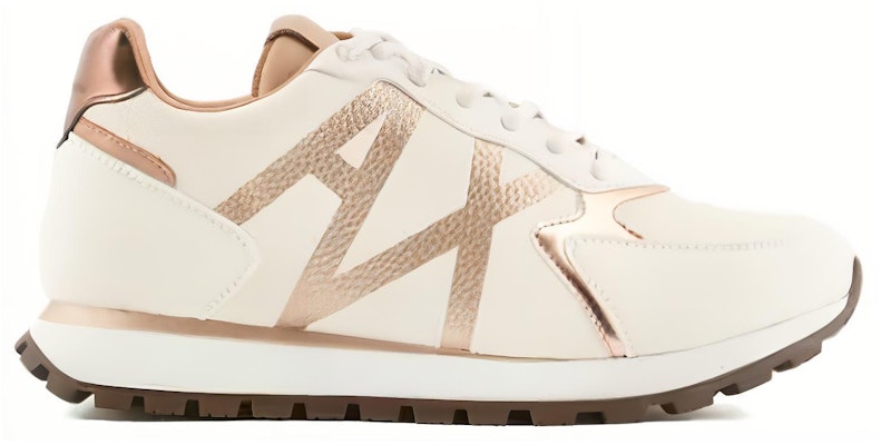 (Women) Armani Exchange Leather Round Toe Lace-Up Platform Low Top 'Light Brown' XDX139XV7331K624 Order (Women) Armani Exchange Leather Round Toe Lace-Up Platform Low Top 'Light Brown' XDX139XV7331K624