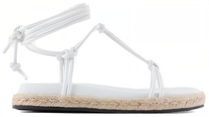 (W) Sandal Rata Bertali Kulit Armani Exchange Hujung Bulat 'Putih' XDP024XV427100152 Order (W) Sandal Rata Bertali Kulit Armani Exchange Hujung Bulat 'Putih' XDP024XV427100152