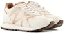 (Women) Armani Exchange Leather Round Toe Lace-Up Platform Low Top 'Light Brown' XDX139XV7331K624