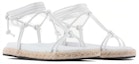 Lookbook (W) Sandal Rata Bertali Kulit Armani Exchange Hujung Bulat 'Putih' XDP024XV427100152