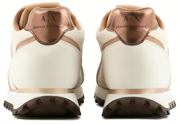 (Women) Armani Exchange Leather Round Toe Lace-Up Platform Low Top 'Light Brown' XDX139XV7331K624 Shop (Women) Armani Exchange Leather Round Toe Lace-Up Platform Low Top 'Light Brown' XDX139XV7331K624