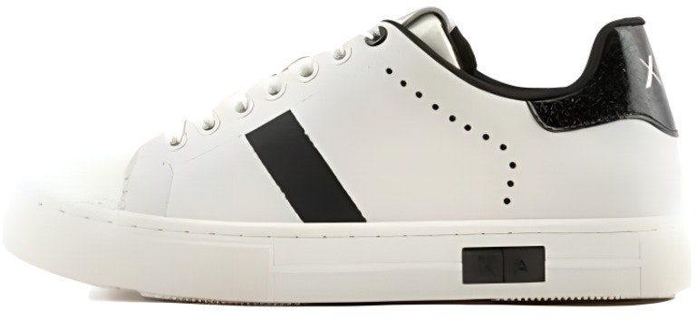 women-armani-exchange-leather-round-toe-low-top-sneakers-white-xdx-113-xv-6921-k620