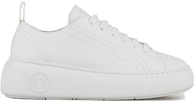 (W) Sneakers Kulit Armani Exchange 'Fesyen Putih Mudah' XDX043XCC64100152 Order (W) Sneakers Kulit Armani Exchange 'Fesyen Putih Mudah' XDX043XCC64100152