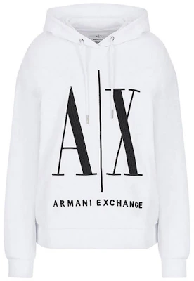 (W) Armani Exchange 刺繡Logo白色衛衣 FW22 8NYM52-YJ68Z-1000 Buy (W) Armani Exchange 刺繡Logo白色衛衣 FW22 8NYM52-YJ68Z-1000