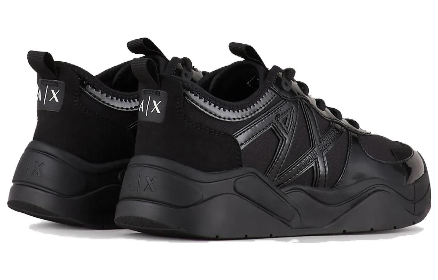 (W) Armani Exchange Low 'Black Fashion Mesh Leather' 圖 4