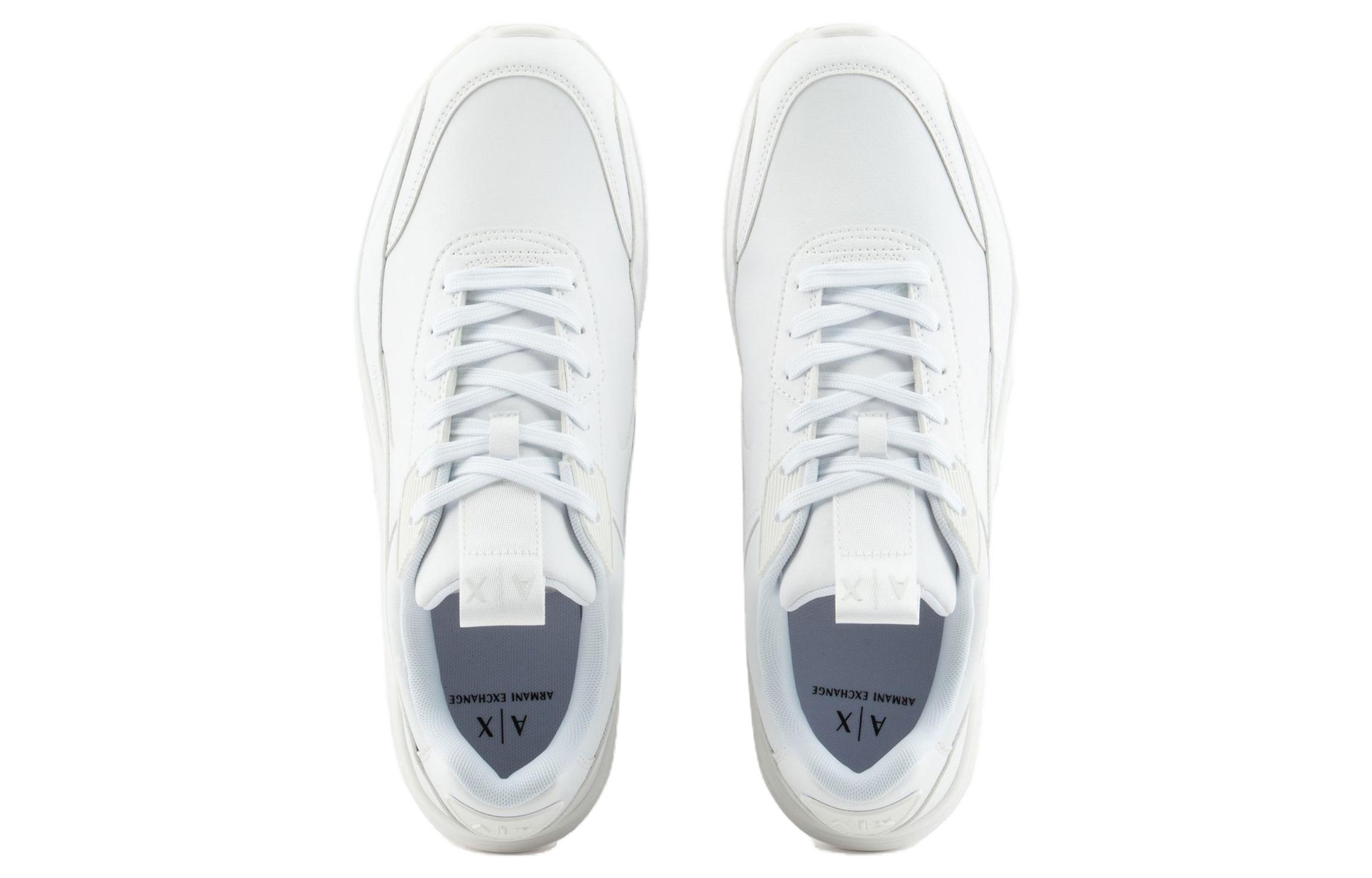 (W) Armani Exchange Low Top 'Simplistic White' 圖 4