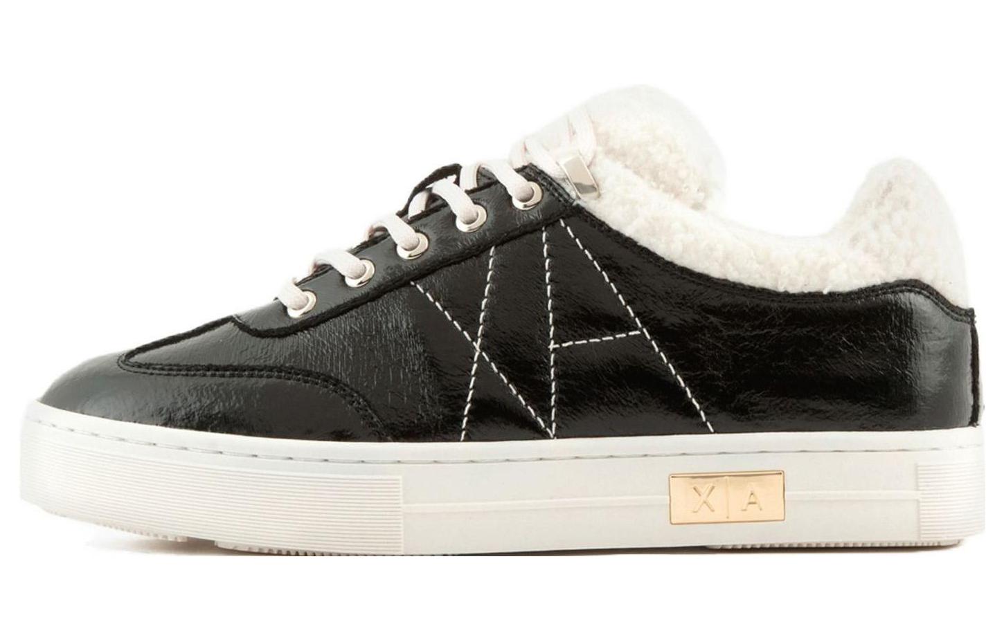 (W) Armani Exchange Low Top 'Warm CMFT Black'