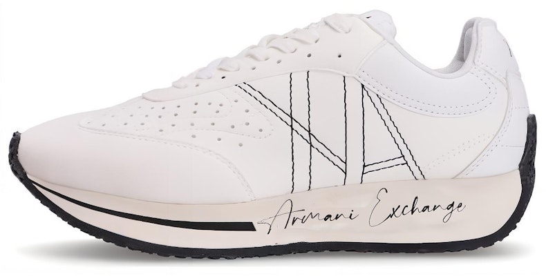 (Women) Armani Exchange Low Top Lace-Up 'White' XDX121XV709N582 Buy (Women) Armani Exchange Low Top Lace-Up 'White' XDX121XV709N582