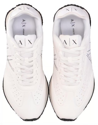 (Women) Armani Exchange Low Top Lace-Up 'White' XDX121XV709N582 Shop (Women) Armani Exchange Low Top Lace-Up 'White' XDX121XV709N582