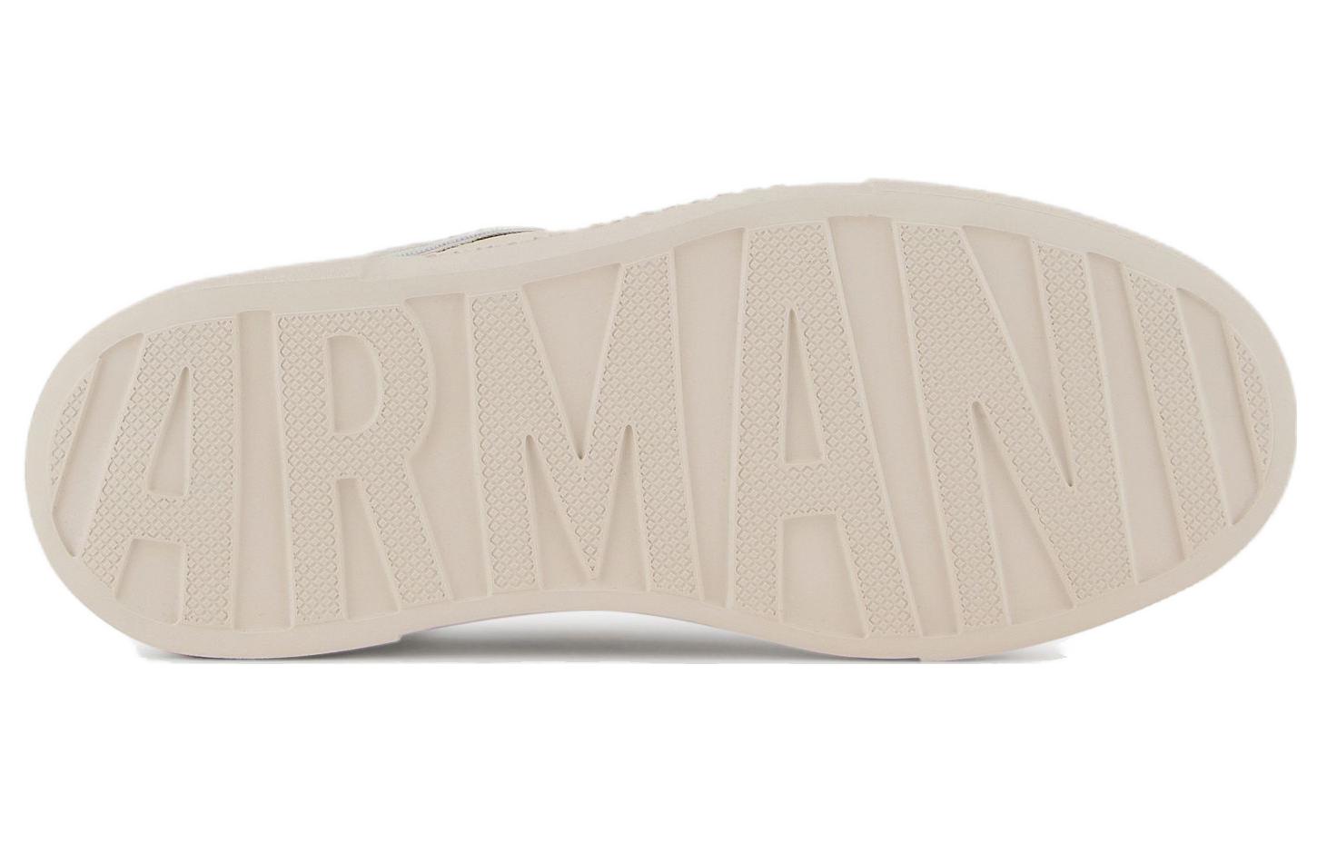 (W) Armani Exchange Low Top Lace-Up 'Beige' 圖 6