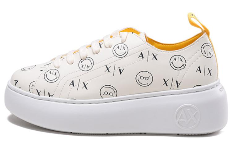 (Women) Armani Exchange Low Top Platform 'Printed Beige' XDX043XV586K709