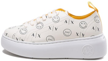 (Women) Armani Exchange Low Top Platform 'Printed Beige' XDX043XV586K709 (Women) Armani Exchange Low Top Platform 'Printed Beige' XDX043XV586K709