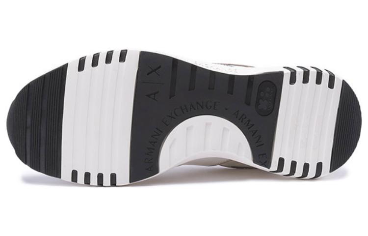 (W) Armani Exchange Low-Top Sneaker 'Beige Logo Print' 圖 6