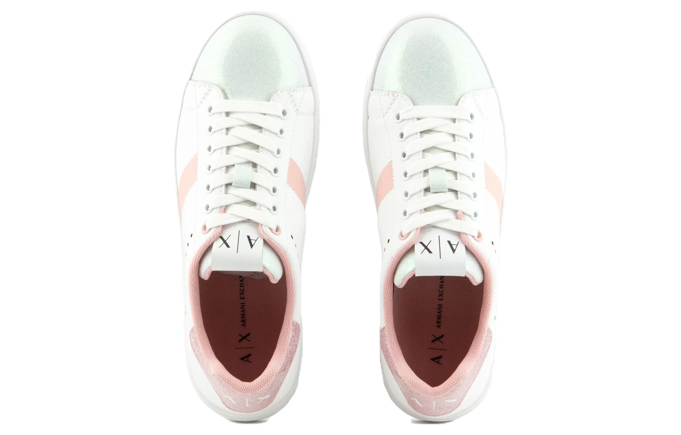 (W) Armani Exchange Low Top Sneaker 'Pink Leather' 圖 5