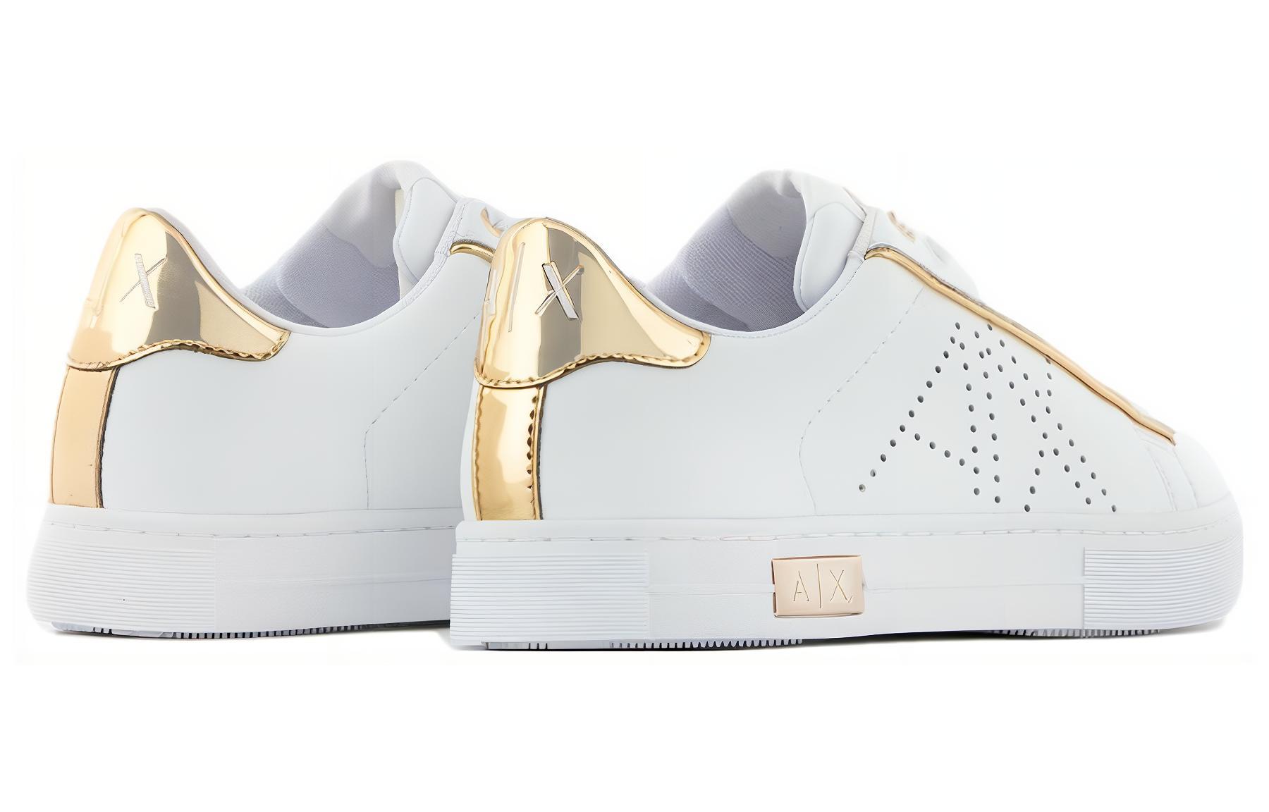 (W) Armani Exchange Low Top Sneaker 'White' 圖 3