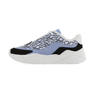 (W) Armani Exchange Nylon Mid-Top 'Light Blue'