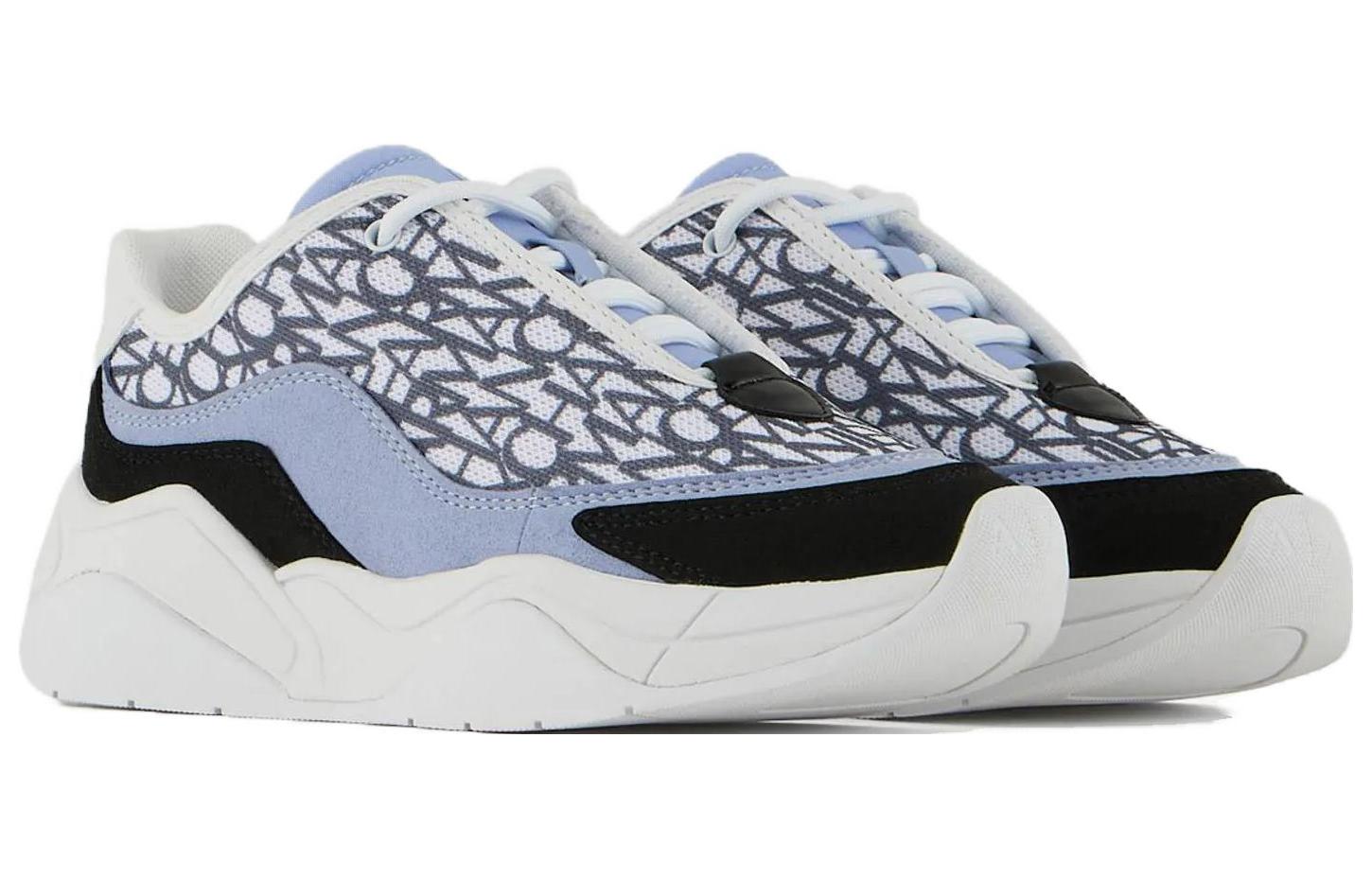 (W) Armani Exchange Nylon Mid-Top 'Light Blue' 圖 3