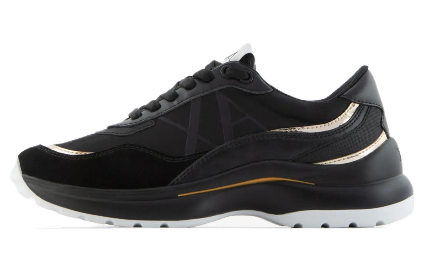 (W) Armani Exchange PA Low 'Black Casual'