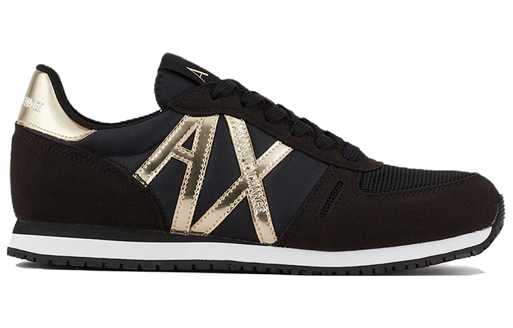 (W) Armani Exchange PA Low 'Black Lifestyle Casual' 圖 2