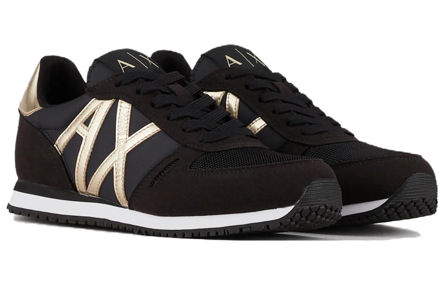 (W) Armani Exchange PA Low 'Black Lifestyle Casual' 圖 3