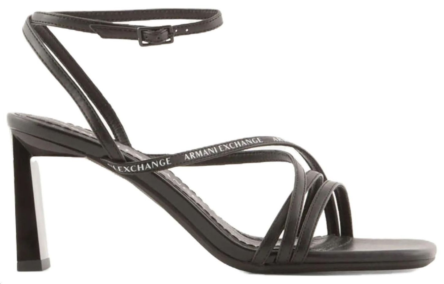 (W) Armani Exchange Polyester CMFT Sandals 'Black' 圖 2