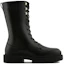 Order (Women) Armani Exchange Round Toe Lace-Up Boots 'Black' XDN028XV7481K001