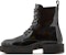 (W) Armani Exchange Kasut Pendek 'Hitam Selesa Kasual' XDM007XV6381S266