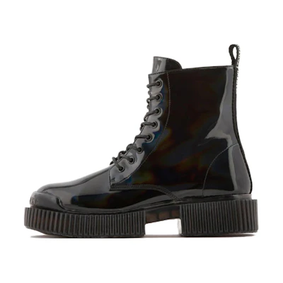 (W) Armani Exchange Short Boot 'Black CMFT Casual'