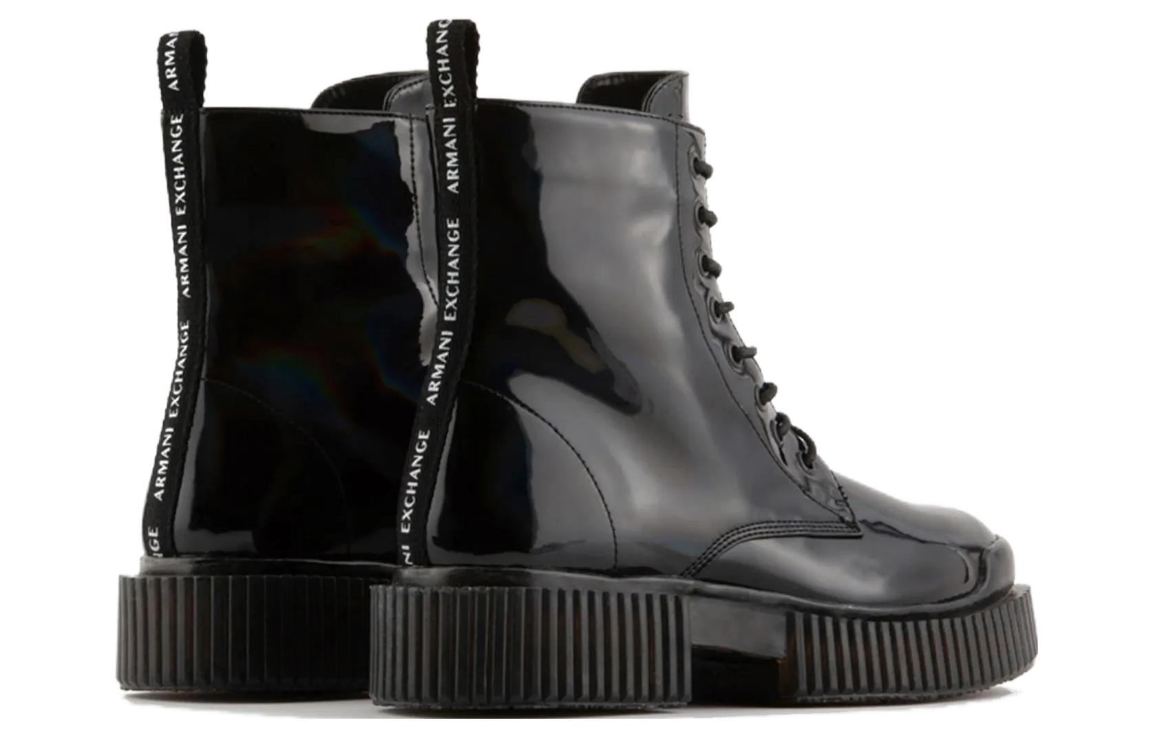 Lookbook (W) Bota Corta Armani Exchange 'Negra Confort Casual' XDM007XV6381S266