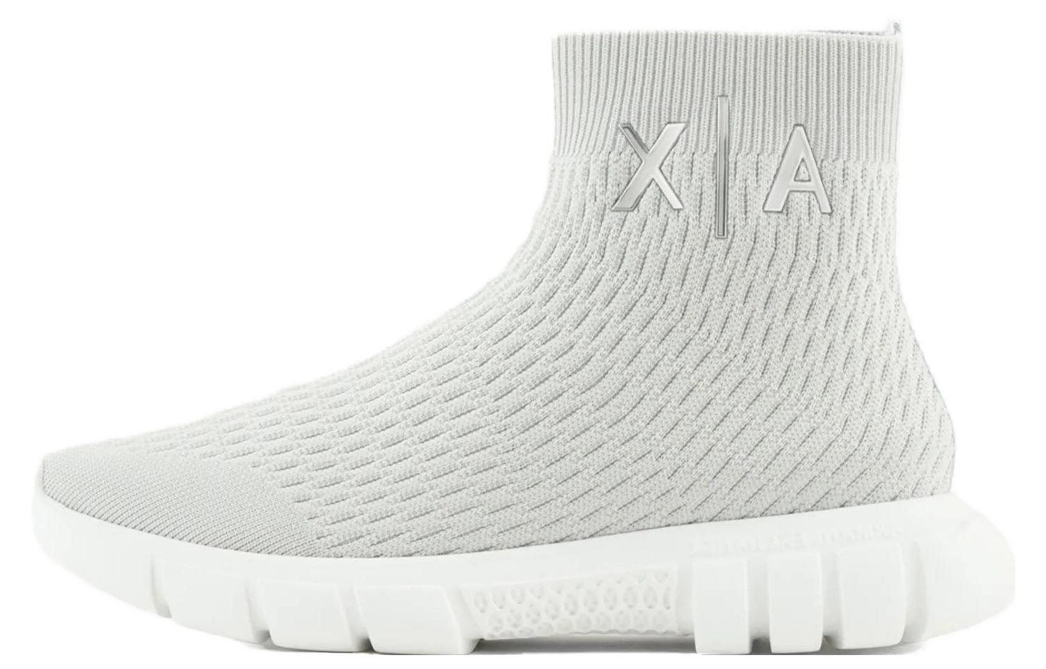 Buy (Women) Armani Exchange Short Boots 'Light Grey Comfort Casual' XDZ032XV7371S946