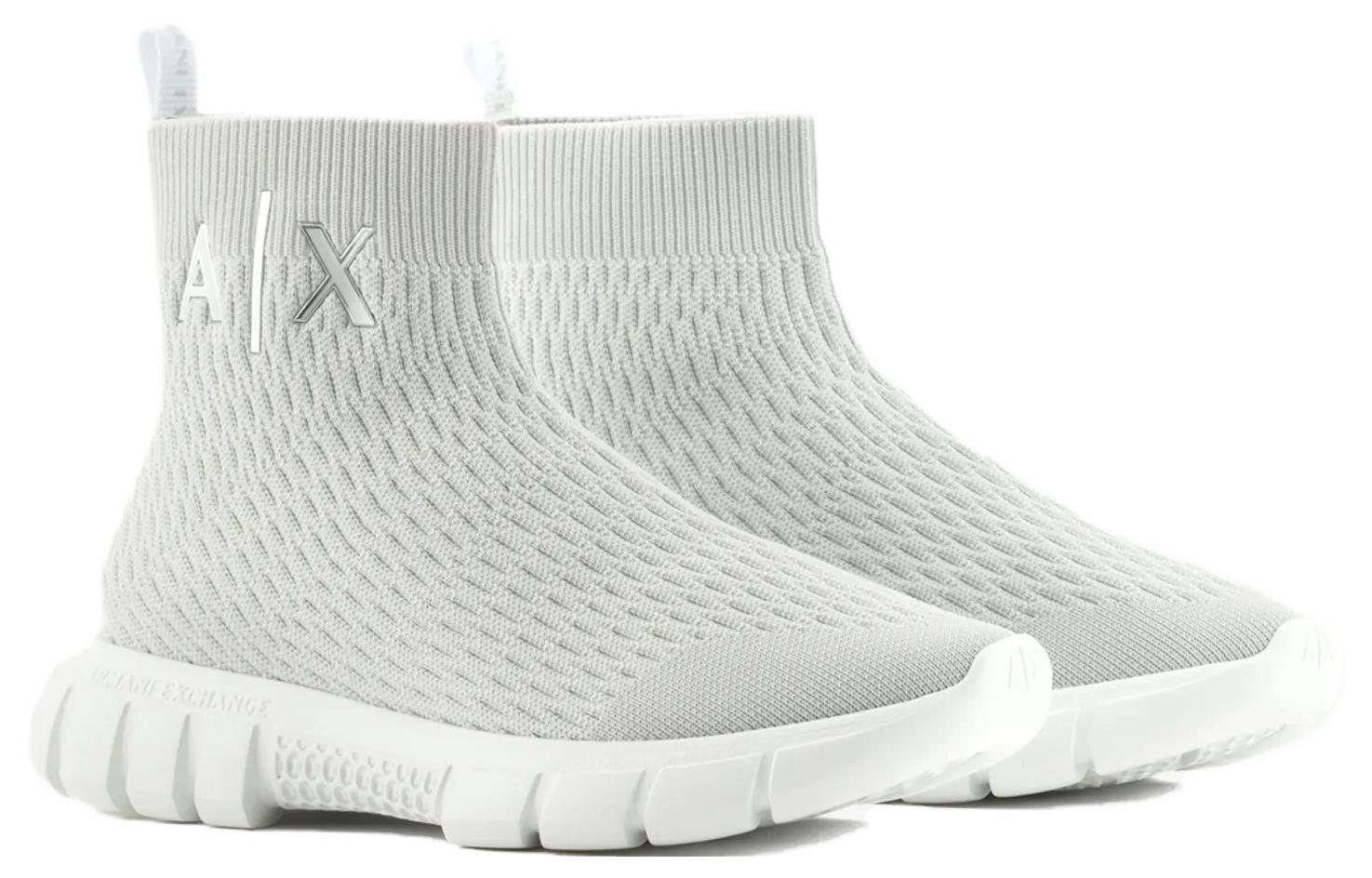 (W) Armani Exchange Short Boots 'Light Grey CMFT Casual' 圖 2