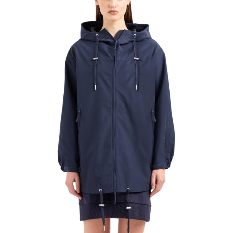 Shop (W) Armani Exchange SS24 素色拉鍊連帽外套 3DYB08-YNYFZ-1593