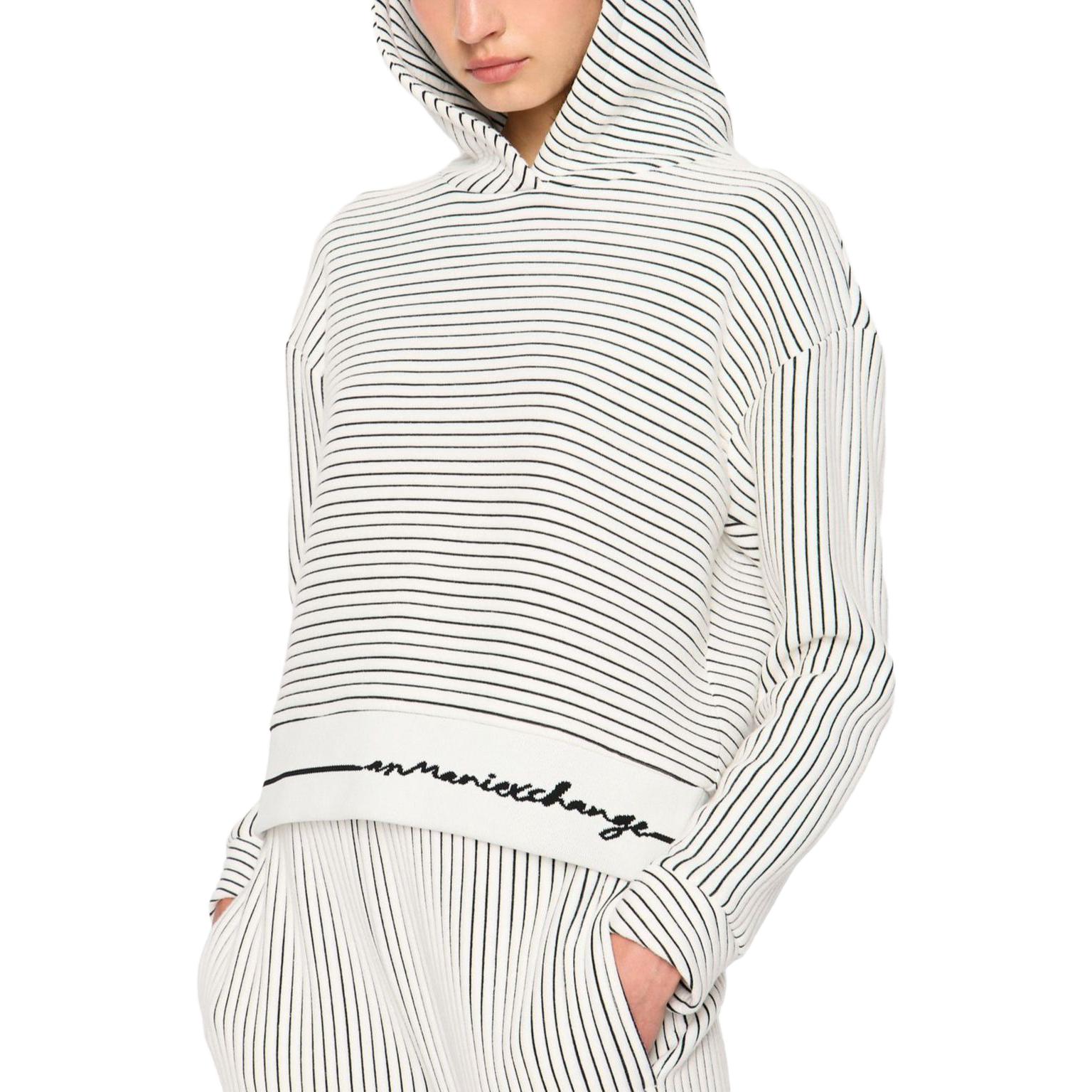 Purchase (W) Armani Exchange 條紋棉質連帽衫 多色 6RYM77-YJDXZ-21CP