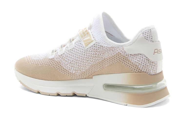(W) Ash 'Beige Fabric Cushioned Running Sneakers' 圖 3