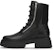 (W) But Martin Kulit Hitam Zip But Kulit Martin untuk Musim Sejuk. FW21-M-135697-001