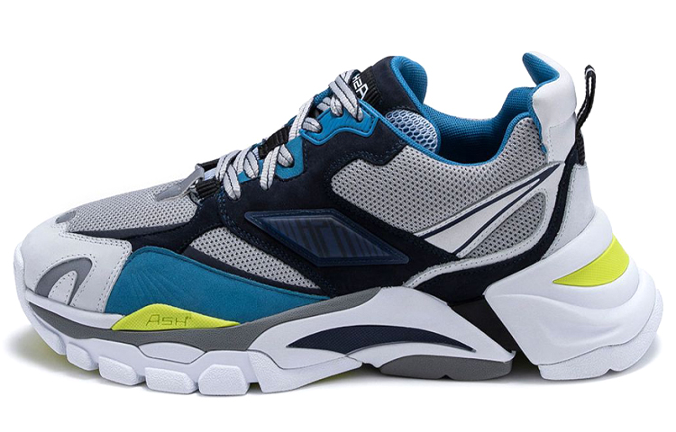 (Women) Ash 'Blue Grey Patchwork' SS20-S-132163-004